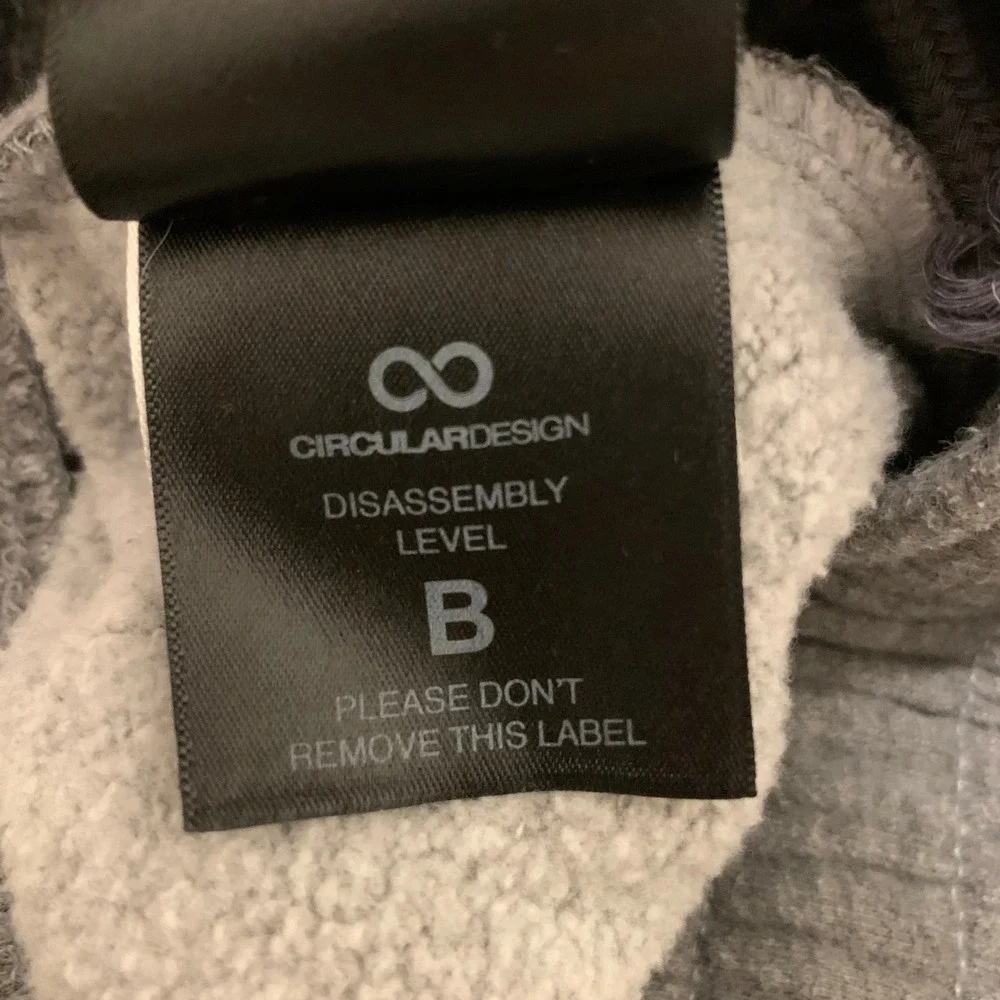 The North Face Circular Design Fleece Jogger Sweatpants Mens M 30x28 Gray A8CWY